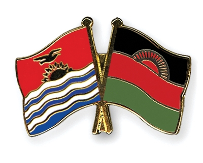 Fahnen Pins Kiribati Malawi