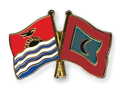 Fahnen Pins Kiribati Malediven