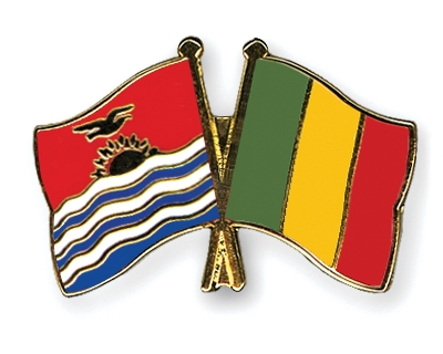 Fahnen Pins Kiribati Mali