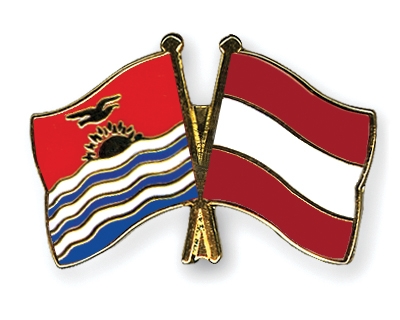 Fahnen Pins Kiribati sterreich