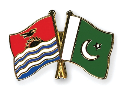 Fahnen Pins Kiribati Pakistan