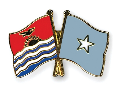 Fahnen Pins Kiribati Somalia