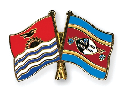 Fahnen Pins Kiribati Swasiland