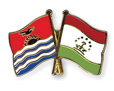 Fahnen Pins Kiribati Tadschikistan