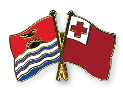 Fahnen Pins Kiribati Tonga