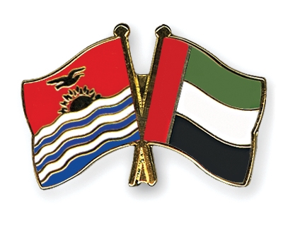 Fahnen Pins Kiribati Ver-Arab-Emirate