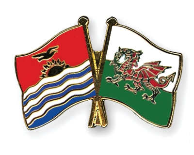 Fahnen Pins Kiribati Wales