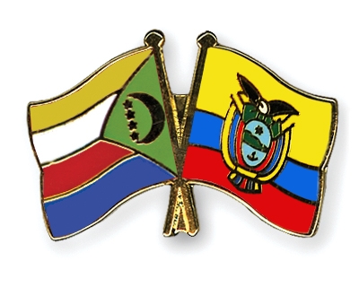 Fahnen Pins Komoren Ecuador