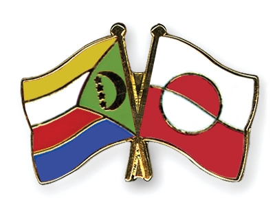 Fahnen Pins Komoren Grnland