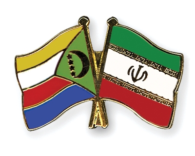 Fahnen Pins Komoren Iran