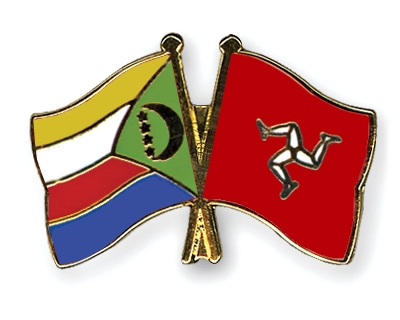 Fahnen Pins Komoren Isle-of-Man