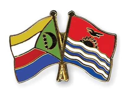 Fahnen Pins Komoren Kiribati