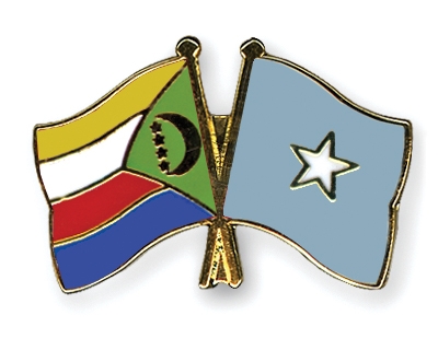 Fahnen Pins Komoren Somalia
