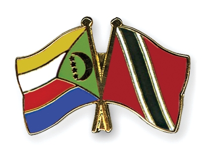 Fahnen Pins Komoren Trinidad-und-Tobago