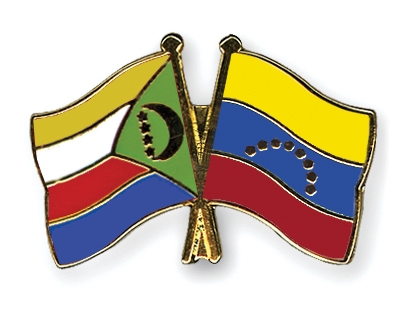 Fahnen Pins Komoren Venezuela