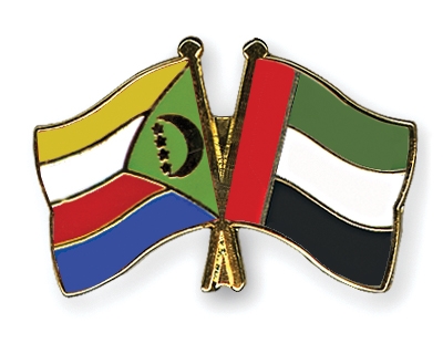 Fahnen Pins Komoren Ver-Arab-Emirate
