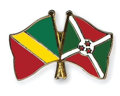 Fahnen Pins Kongo-Republik Burundi