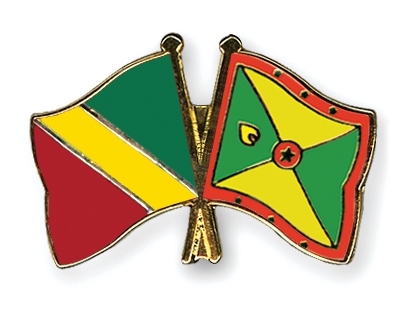 Fahnen Pins Kongo-Republik Grenada
