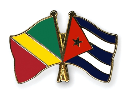 Fahnen Pins Kongo-Republik Kuba