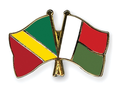 Fahnen Pins Kongo-Republik Madagaskar