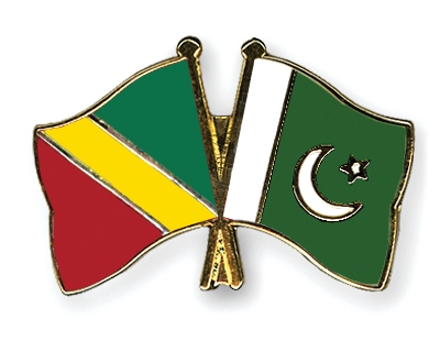 Fahnen Pins Kongo-Republik Pakistan