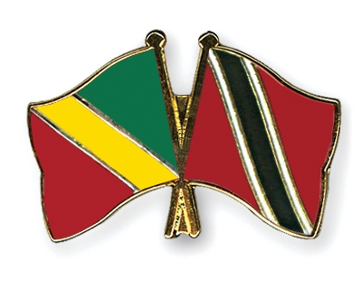 Fahnen Pins Kongo-Republik Trinidad-und-Tobago