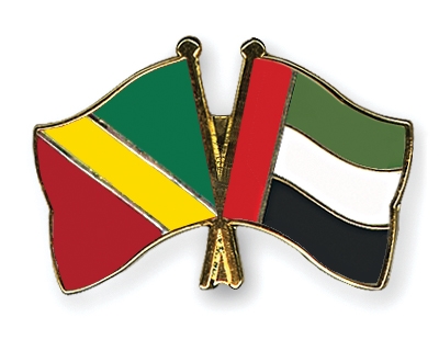 Fahnen Pins Kongo-Republik Ver-Arab-Emirate