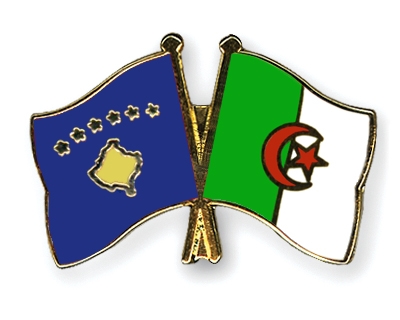 Fahnen Pins Kosovo Algerien