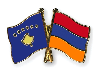 Fahnen Pins Kosovo Armenien