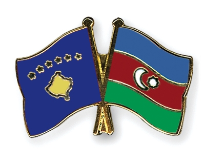 Fahnen Pins Kosovo Aserbaidschan