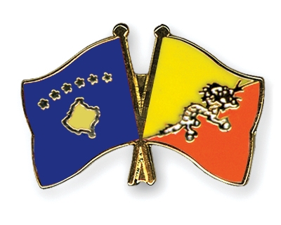 Fahnen Pins Kosovo Bhutan