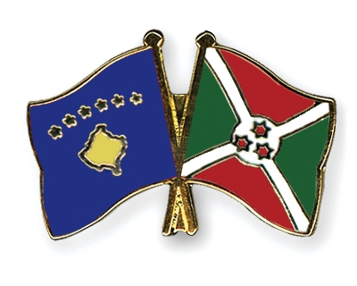 Fahnen Pins Kosovo Burundi