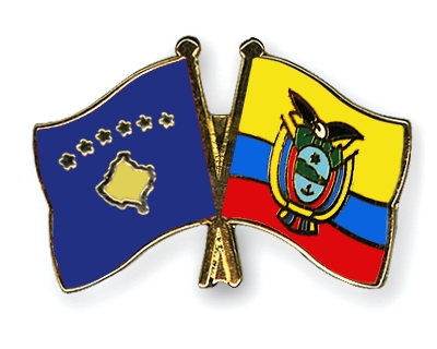 Fahnen Pins Kosovo Ecuador