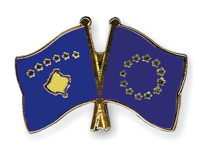 Fahnen Pins Kosovo Europa