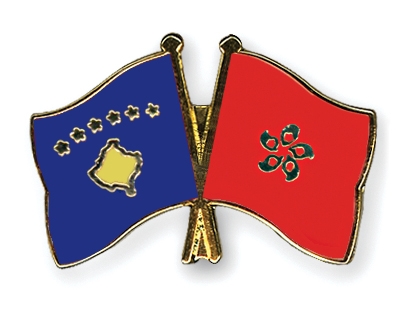 Fahnen Pins Kosovo Hong-Kong