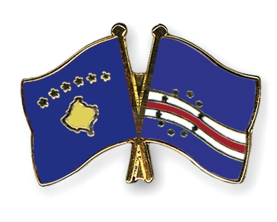 Fahnen Pins Kosovo Kap-Verde