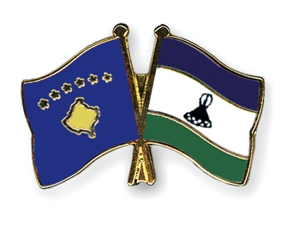 Fahnen Pins Kosovo Lesotho