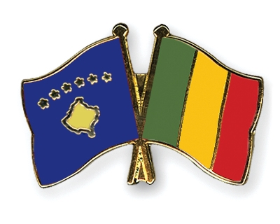 Fahnen Pins Kosovo Mali