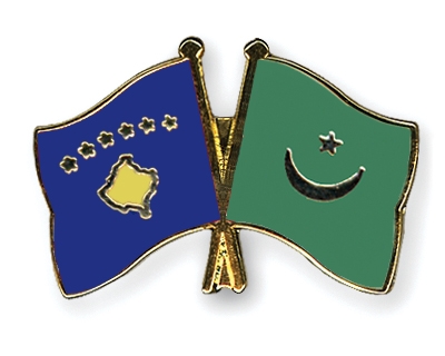 Fahnen Pins Kosovo Mauretanien