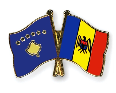 Fahnen Pins Kosovo Moldau