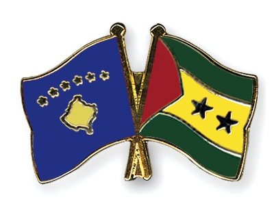 Fahnen Pins Kosovo Sao-Tome-und-Principe