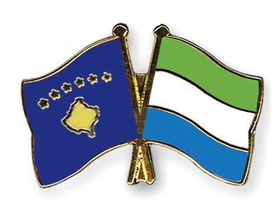 Fahnen Pins Kosovo Sierra-Leone