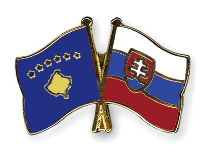 Fahnen Pins Kosovo Slowakei