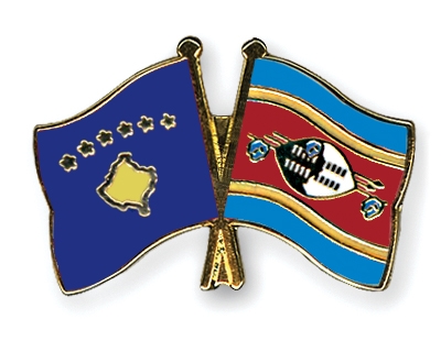 Fahnen Pins Kosovo Swasiland