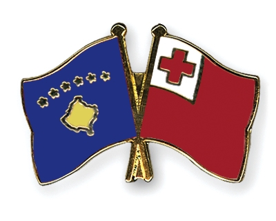 Fahnen Pins Kosovo Tonga