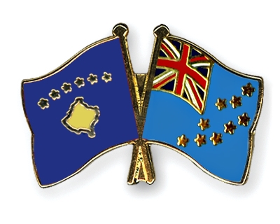 Fahnen Pins Kosovo Tuvalu