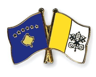 Fahnen Pins Kosovo Vatikanstadt