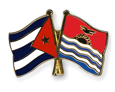 Fahnen Pins Kuba Kiribati