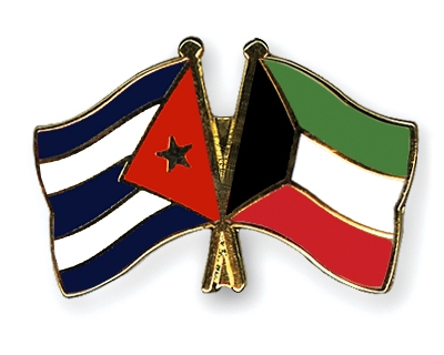 Fahnen Pins Kuba Kuwait