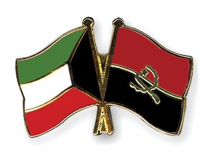 Fahnen Pins Kuwait Angola